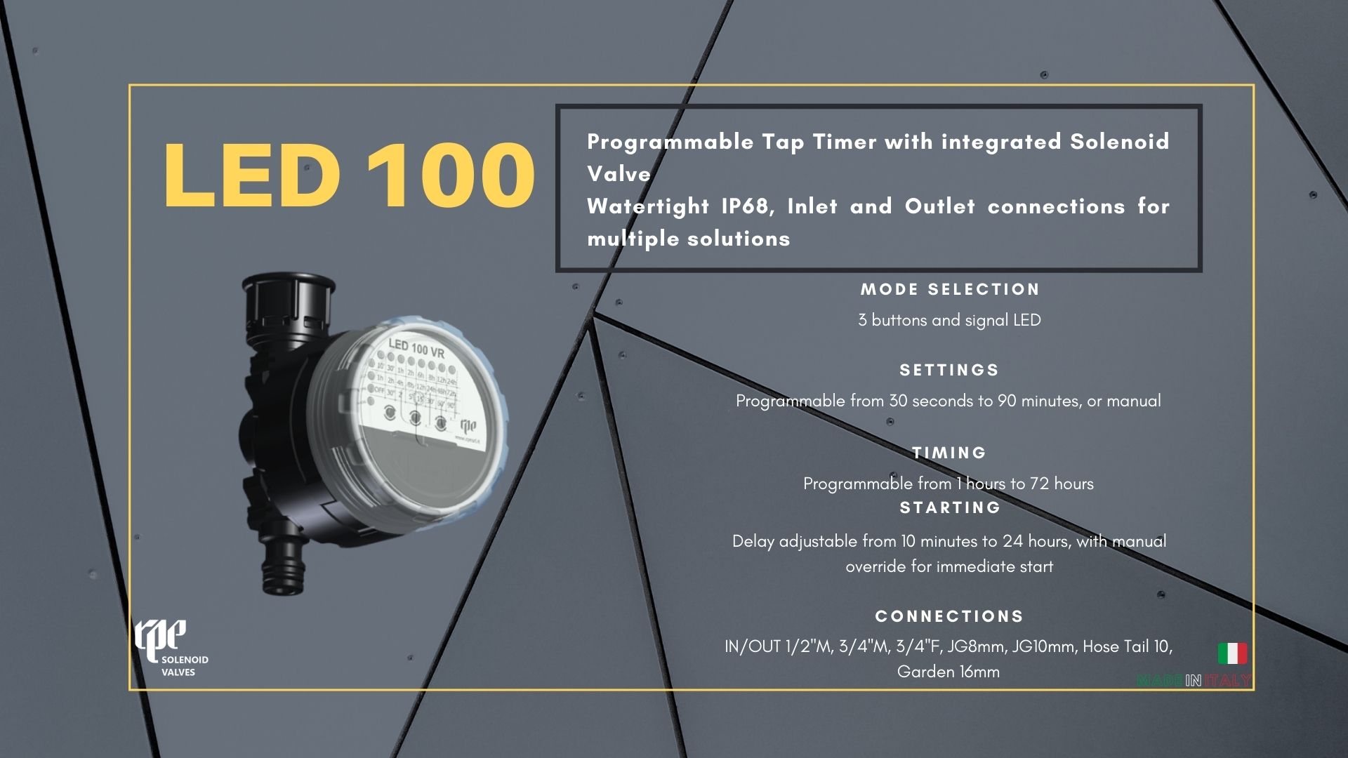 Led 100 in the fight against legionella 